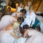 Bride and Bridal Party Hair and Makeup Lake Tahoe Wedding