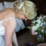 Wedding Makeup and Updo Hairstyle for Lake Tahoe Bride