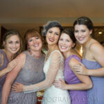 Elegant Bride and Bridal Party Hair and Makeup for Tahoe Wedding