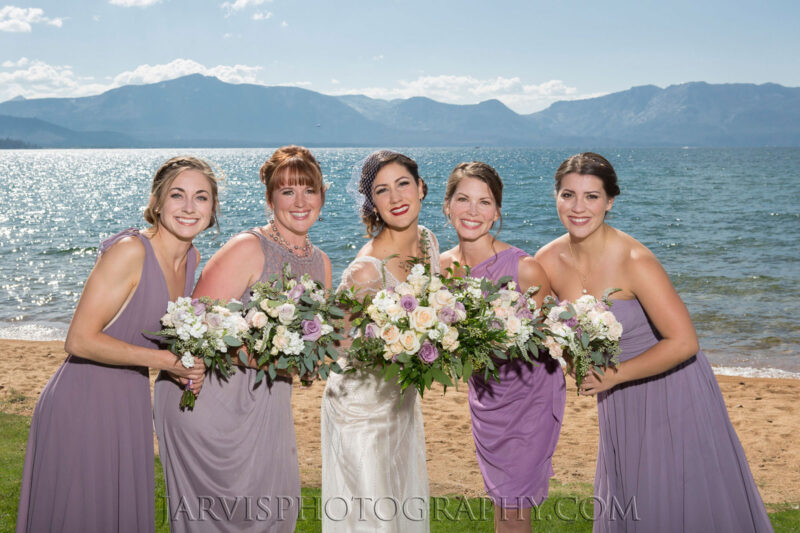 Tahoe Wedding Hair and Makeup for Brides and Bridal Party