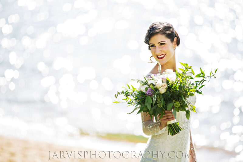 Beautiful Bridal Hair and Makeup for Wedding in Lake Tahoe